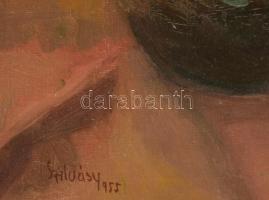 Szilvássy Margit (1898-1977): Virág csendélet. Olaj, vászon, bl: Szilvásy 955. 50x60 cm, keretezett