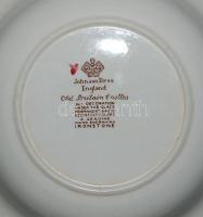 Johnson Bros England jelzésű, Windsor látképét ábrázoló angol porcelán fajansz tányér nagyaon szép á...