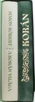 Korán. Ford.: Simon Róbert. + Simon Róbert: A Korán világa. Bp., 1987, Helikon. Kiadói aranyozott bá...