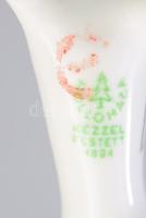 Hollóházi art deco tacskó figura. Kézzel festett ,jelzett, hibátlan 11x7 cm