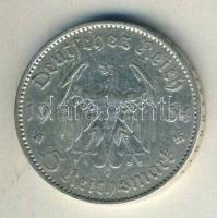 Német 3. Birodalom 1934A 5M Ag "Garnisonkirche" T:3