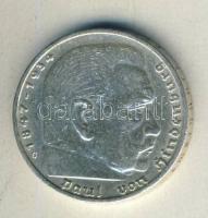 Német 3. Birodalom 1935G 5M Ag "Hindenburg" T:2-/3