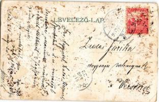 1918 Pécs, Zsolnay mauzóleum. Fürst Lipót kiadása (fl)