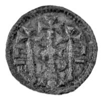 1116-1131. Denár Ag "II. István" (0,39g) T:XF patina
Hungary 1116-1131. Denar Ag "St...