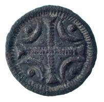 1131-1141. Denár Ag "II. Béla" (0,41g) T:XF-VF patina Hungary 1131-1141. Denar Ag "Be...