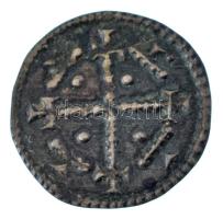 1141-1162. Denár Ag "II. Géza" (0,22g) T:XF patina Hungary 1141-1162. Denar Ag "Geza ...