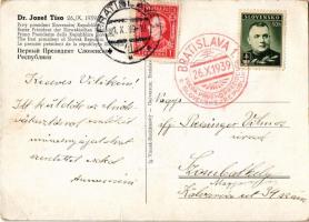 Dr. Jozef Tiso, prvy prezident Slovenskej Republiky 1939 / Tisza József, a Szlovák Köztársaság első ...