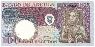 Angola 1973. 100E T:UNC Angola 1973. 100 Escudos C:UNC Krause P#106