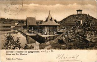 1904 Vízakna, Salzburg, Ocna Sibiului; sós gyógyfürdő. Takáts Jenő kiadása / salt bath, spa (EK)