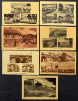 Kb. 178 db MODERN magyar fekete-fehér város képeslap az 1950-es évekből. Képzőművészeti Alap