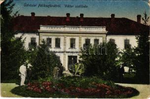 1918 Félixfürdő, Félikszfürdő, Baile Felix; Viktor szálloda. Engel József kiadása / hotel (EK)