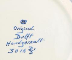 Delft teafűtartó, jelzett, hibátlan, m:20 cm