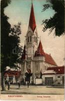 1913 Nagyvárad, Oradea; Evangélikus templom / Lutheran church (Rb)