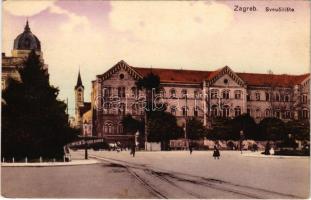 Zagreb, Zágráb; Sveuciliste / street (fl)