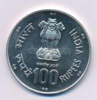 India 1981. 100R Ag "FAO - Élelmiszer Világnap" T:UNC
India 1981. 100 Rupees Ag "FAO...