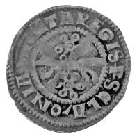 1235-1270. Szlavón Denár Ag "IV. Béla" (0,63g) T:VF patina Hungary 1235-1270. Slavonian Denar Ag "Bela IV" (0,63) C:VF patina Unger: Sz. 2.