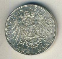 Német Birodalom/Császárság/Poroszország 1901. 2M Ag "Jubileum" T:2/2+