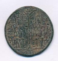 1172-1196. Rézpénz Cu "III. Béla" T:VF patina, ütődés Hungary 1172-1196. Copper Coin Cu &q...