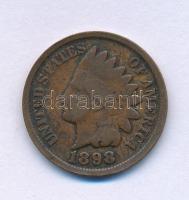 Amerikai Egyesült Államok 1898. 1c bronz "Indian Fej" T:F United States of America 1898. 1 Cent bronze "Indian Head" C:F Krause KM#90a