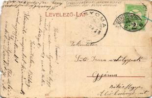 1911 Székesfehérvár, Magyar király szálloda. 437. (W.L. ?) (b)