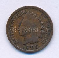 Amerikai Egyesült Államok 1906. 1c bronz "Indian Fej" T:F United States of America 1906. 1 Cent bronze "Indian Head" C:F Krause KM#90a