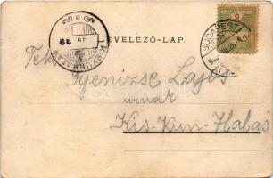 1903 Budapest VIII. Ludovika akadémia. Ganz Antal 169. (fa)