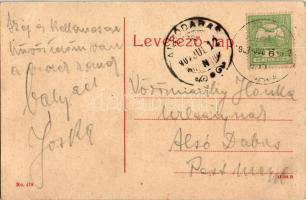 1907 Vajdahunyad, Hunedoara; vár. No. 479. (W.L. ?) / castle