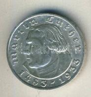 Német 3. Birodalom 1933A 2RM Ag "Martin Luther" T:2 apró ph