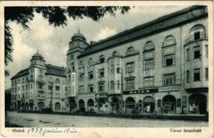 1939 Miskolc, Városi bérpaloták, Mayer kávézó, dohánytőzsde, fodrász, üzletek (fl)