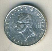 Német 3. Birodalom 1934F 2RM Ag "Schiller" T:2- k