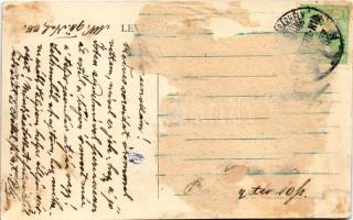 Marosvásárhely, Targu Mures; Igazságügyi palota. Porjes S. Sándor kiadása / financial palace (ragasz...