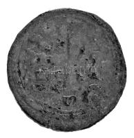 ~1300. Szlavón Denár Ag bizonytalan veret (0,98g) T:F  Hungary ~1300. Slavonian Denar Ag uncertain mint (0,98g) C:F