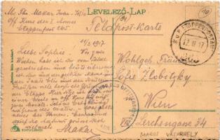 1917 Marosvásárhely, Targu Mures; Széchenyi tér. Révész Béla kiadása / square