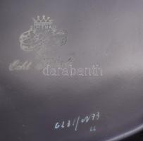 Ilmenau aranyfestett kobaltmázas kínáló, jelzett, 29,5x21 cm