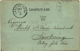 1900 Brassó, Kronstadt, Brasov; Piac tér este, J.L. & A. Hesshaimer üzlete. Julius Müller's...