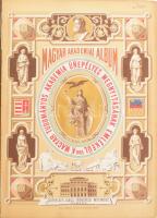 1865 Magyar Akadémiai Album. A Magyar Tudományos Akadémia ünnepélyes megnyitásának emlékéül. Pest, S...