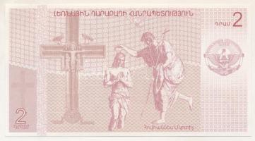 Arcah / Hegyi-Karabah 2004. 2D T:UNC,AU  Artsakh / Nagorno-Karabakh 2004. 2 Dram C:UNC,AU  Krause 901.