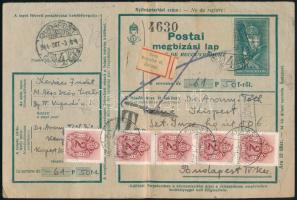 1944 (bélyeghiány / stamp missing)