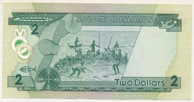 Salamon-szigetek DN (1986) 2$ "B/I 814288" T:AU
Solomon Islands ND (1986) 2 Dollars &quot...