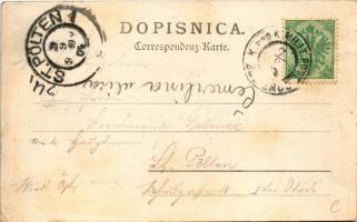 1904 Bosanski Brod, Kolodvor / Bahnhof / railway station (EK)