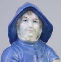 Wagner & Apel Bertram halász. Jelzett, hibátlan (tűzhibával), m: 23 cm