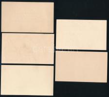 Aláírt és autográf sorokkal ellátott névjegykártya gyűjtemény: Balassa József, Fraknói Vilmos, Baumg...