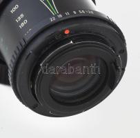 Chinoin 70-210 mm 1:3,8 zoom tokjában + vaku + hordozótáska