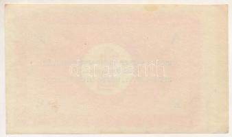 ~1920. 1K "Rigler József Ede Papírnemügyár Rt." II. kiadás T:AU Adamo BUC-231.1
