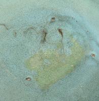 Iparművész kavicsváza, jelzés nélkül, m: 14 cm