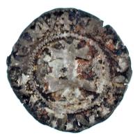 1384. Denár Ag "Mária" (0,42g) T:VF, patina, pici kitörés
Hungary 1384. Denar Ag "Ma...