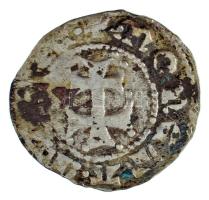 1384. Denár Ag "Mária" (0,60g) T:VF, patina Hungary 1384. Denar Ag "Maria" (0,60g) C:VF, patina Huszár: 569., Unger I.: 443l