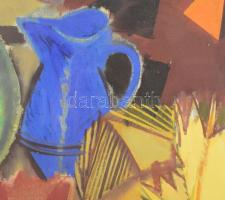 Bartl József (1932-2013): Csendélet, 1970-es évek. Olaj, vászon. Jelezve balra lent: Bartl. Hátoldal...