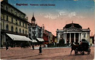 1917 Nagyvárad, Oradea; Pannonia szálloda, színház / hotel, theatre (EK)