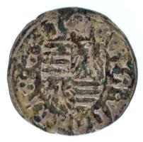 1390-1427. Denár Ag "Zsigmond" (0,50g) T:XF-VF patina Hungary 1390-1427. Denar Ag "Sigismund" (0,50g) C:XF-VF patina Huszár: 576., Unger I.: 449.